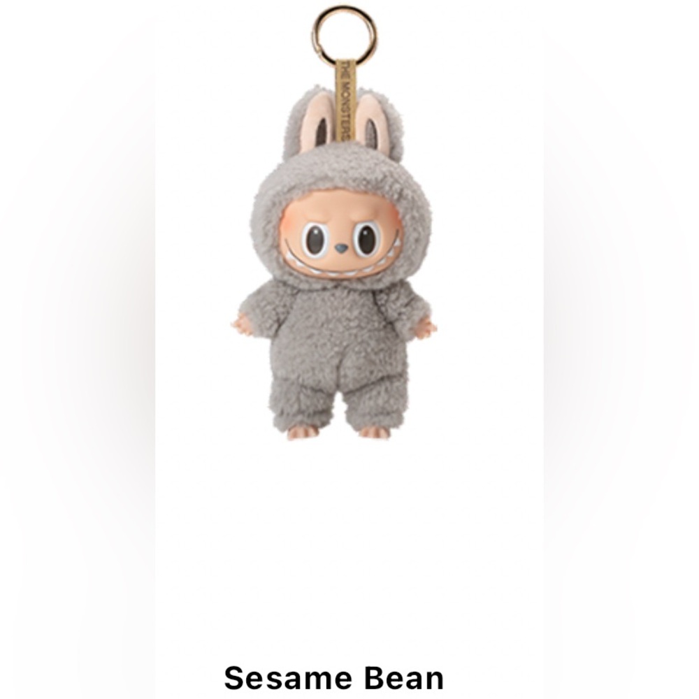 •POPMART•NIB/NWT THE MONSTERS— EXICTING MACARON SEASAME BEAN LABAUBU